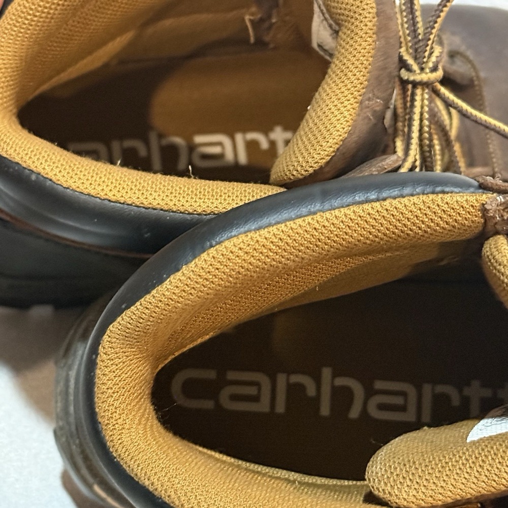 Carhartt Men Rugged Flex Composite Steel Toe Work Boot Oil Tanned Leather 9.5 - Picture 5 of 9